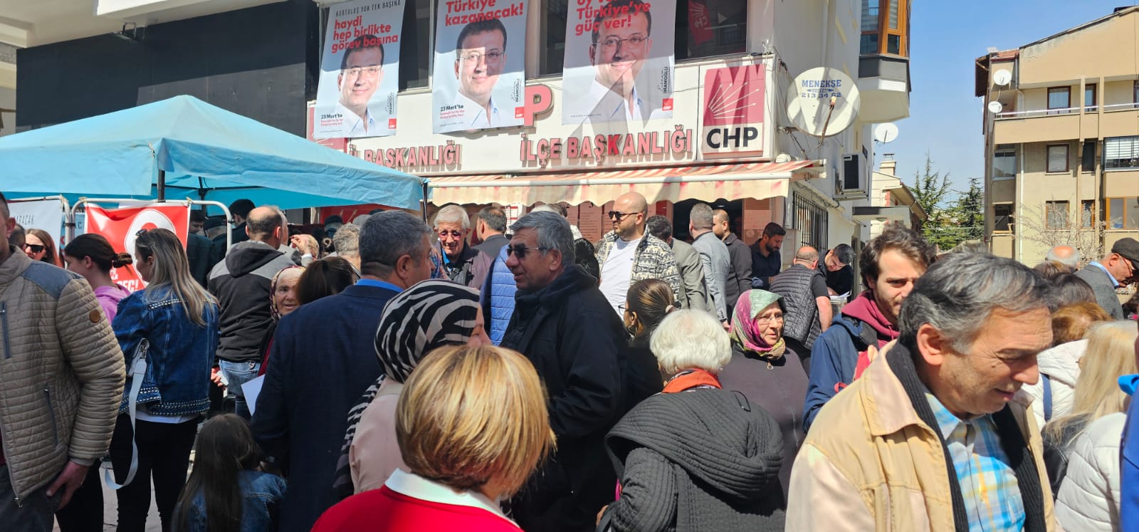 Ekrem İmamoğlu Tek Aday Olarak Katıldı