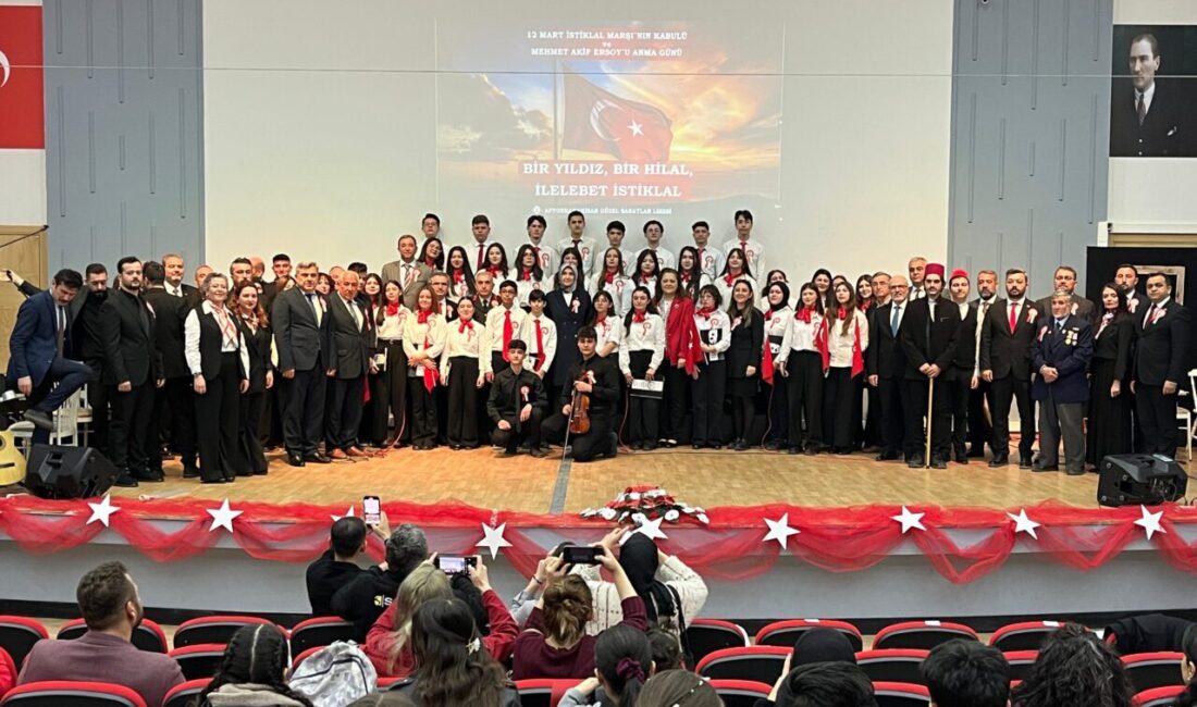 AFYONKARAHİSAR (AA) – Afyonkarahisar'da İstiklal Marşı'nın Kabulü ve Mehmet Akif