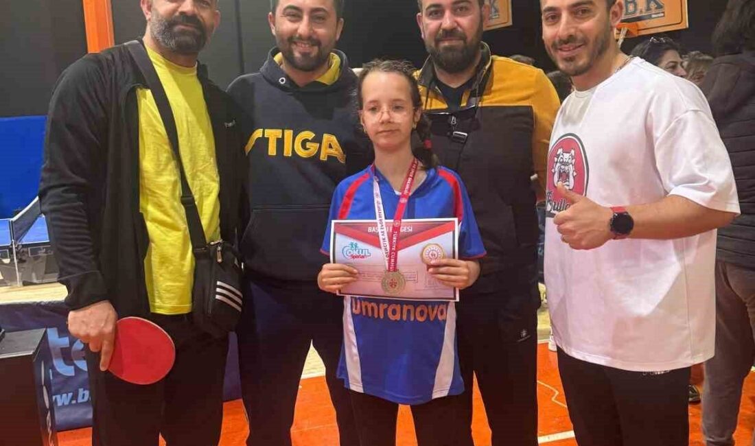Afyonkarahisarlı özel sporcular Masa Tenisi Okul Sporları Türkiye Şampiyonası, büyük