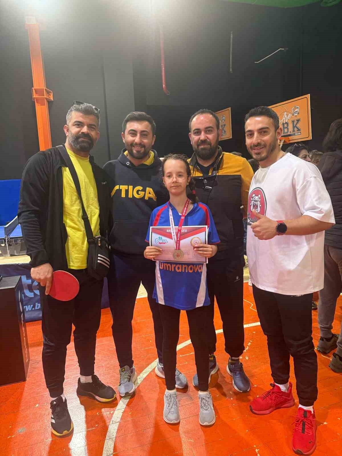 Afyonkarahisarlı özel sporcular Masa Tenisi Okul Sporları Türkiye Şampiyonası, büyük