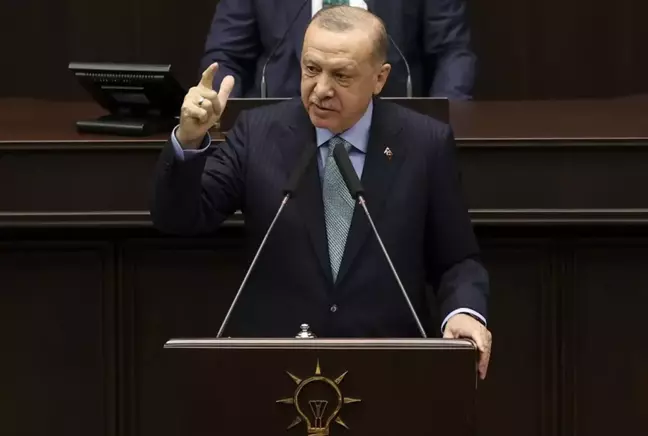 Cumhurbaşkanı Recep Tayyip Erdoğan, AK Parti Meclis Grup Toplantısında yaptığı