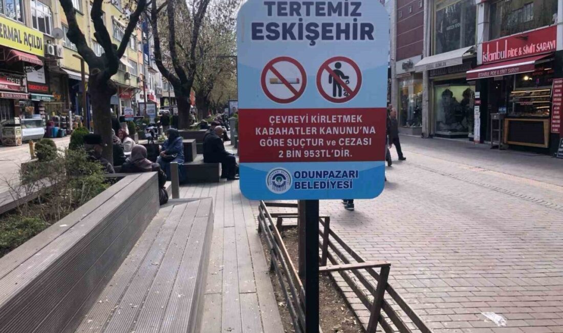 Duyarsızlar kural tanımıyor Eskişehir’de yere sigara izmariti atanlara para cezası uygulanacağı açıklanmasına ve