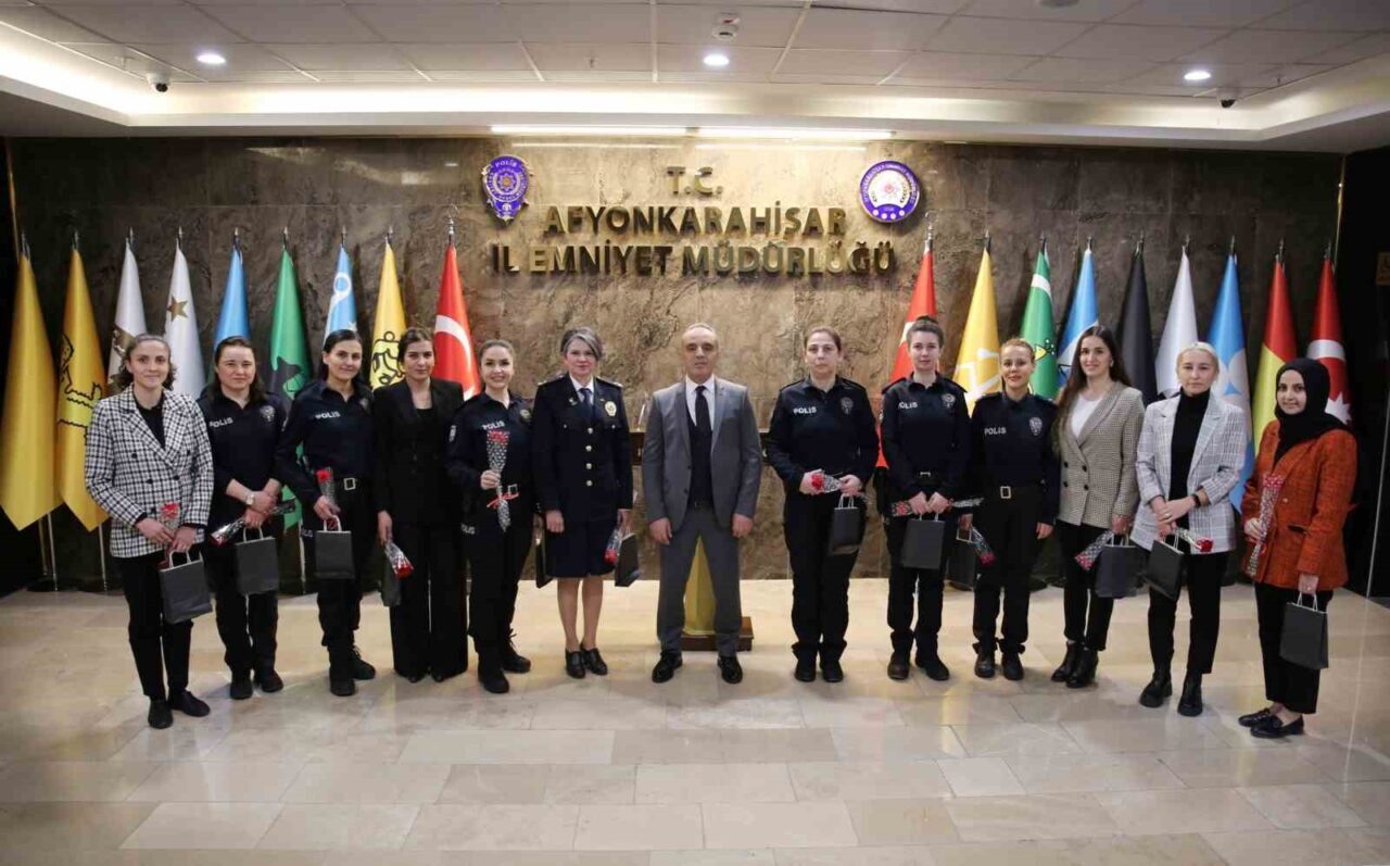 Afyonkarahisar İl Emniyet Müdürü Ahmet Birtan Erol, 8 Mart Dünya