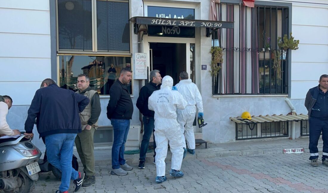 Aydın'ın Nazilli ilçesinde itfaiye erine ait evde çıkan yangında itfaiye