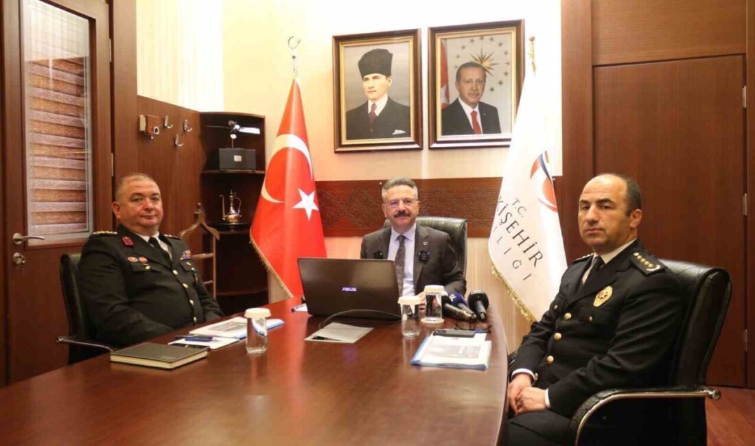 Vali Hüseyin Aksoy, Şubat Ayı Güvenlik Bilgilendirme Toplantısı’nda, güvenlik alanında