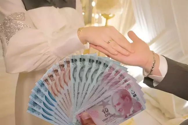 Aile ve Sosyal Hizmetler Bakanlığı'nın yeni evlenecek çiftlere sağladığı krediye
