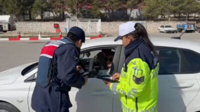 Afyonkarahisar’ın Bolvadin ilçesinde jandarma ekipleri tarafından yapılan denetimde kurallara uymadıkları