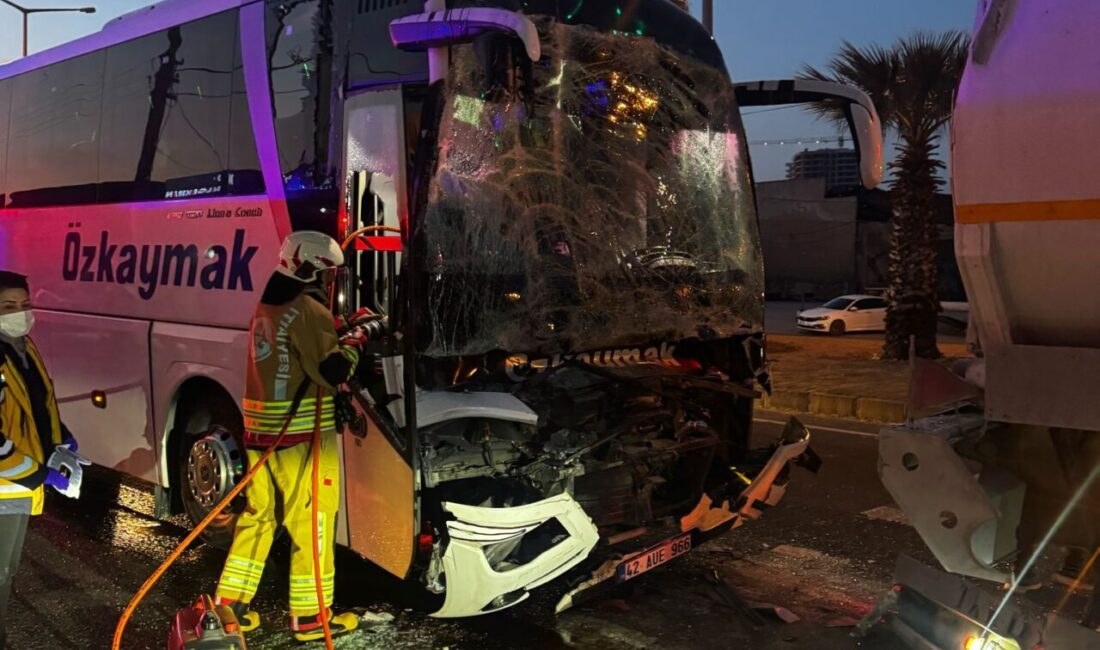 Manisa’nın Turgutlu ilçesinde 4 aracın karıştığı trafik kazasında 1 kişi