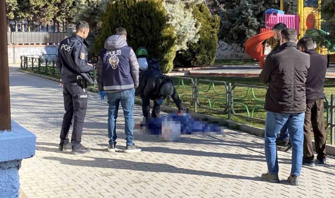 Eskişehir'in Yenibağlar Mahallesi'nde sabah saatlerinde sokak ortasında bir erkek cesedi