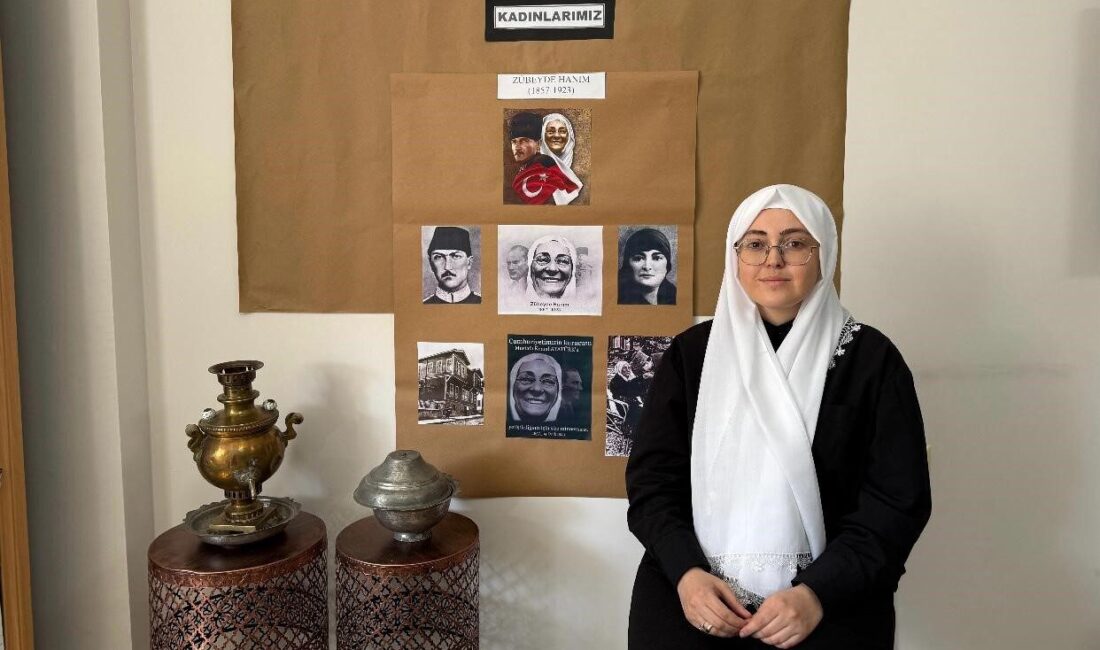 Kütahya’nın Tavşanlı ilçesinde, Hande Gül Anaokulu, Dünya Kadınlar Günü kapsamında