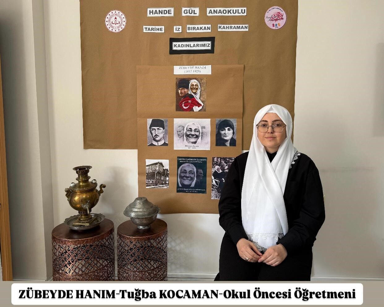 Kütahya’nın Tavşanlı ilçesinde, Hande Gül Anaokulu, Dünya Kadınlar Günü kapsamında