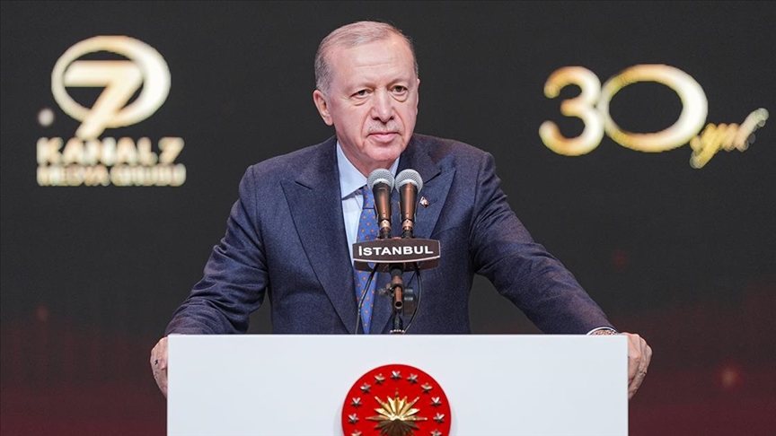 Cumhurbaşkanı Erdoğan, "Terörsüz Türkiye çabalarında dün itibarıyla artık yeni bir