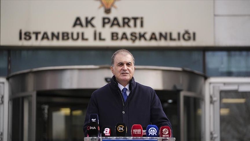 AK Parti Genel Başkan Yardımcısı ve Parti Sözcüsü Ömer Çelik,