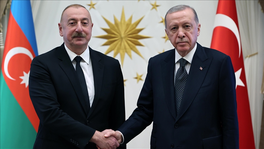 Azerbaycan Cumhurbaşkanı İlham Aliyev, Cumhurbaşkanı Recep Tayyip Erdoğan'ın davetine icabetle,