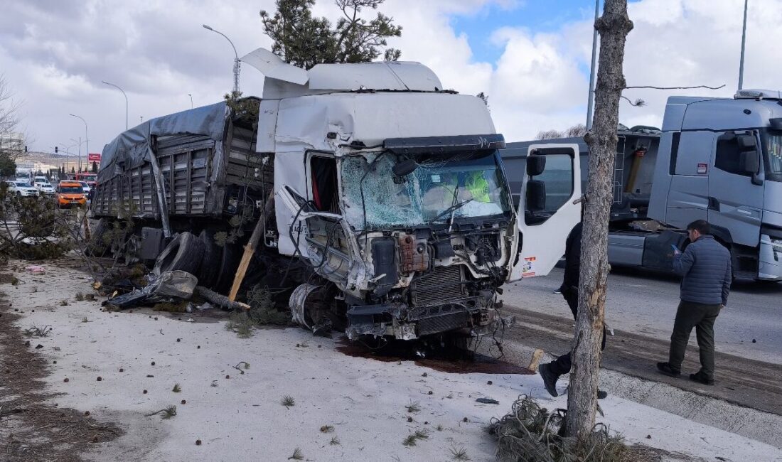 Kütahya'da tır ile panelvanın çarpışması sonucu 1 kişi hayatını kaybetti,