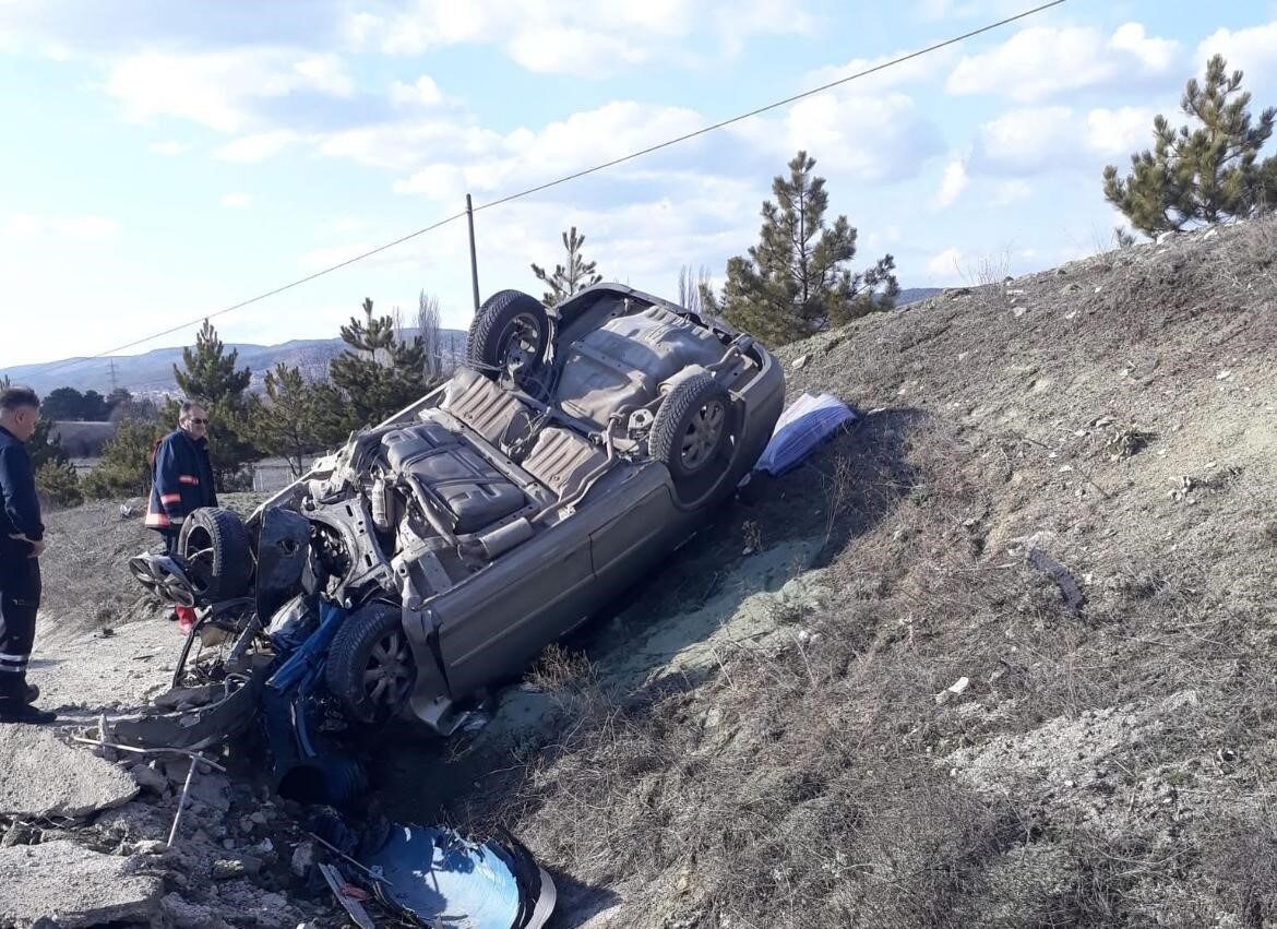 Kütahya’nın Tavşanlı ilçesinde meydana gelen trafik kazasında 1 kişi hayatını