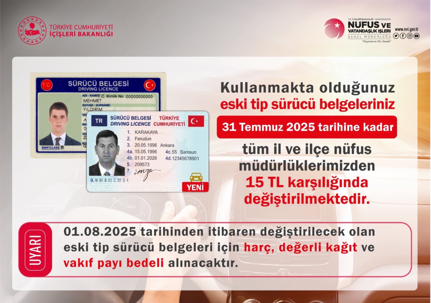 31 Temmuz 2025’e dikkat! Vatandaşların dikkatine: 2016 yılı öncesinde düzenlenen