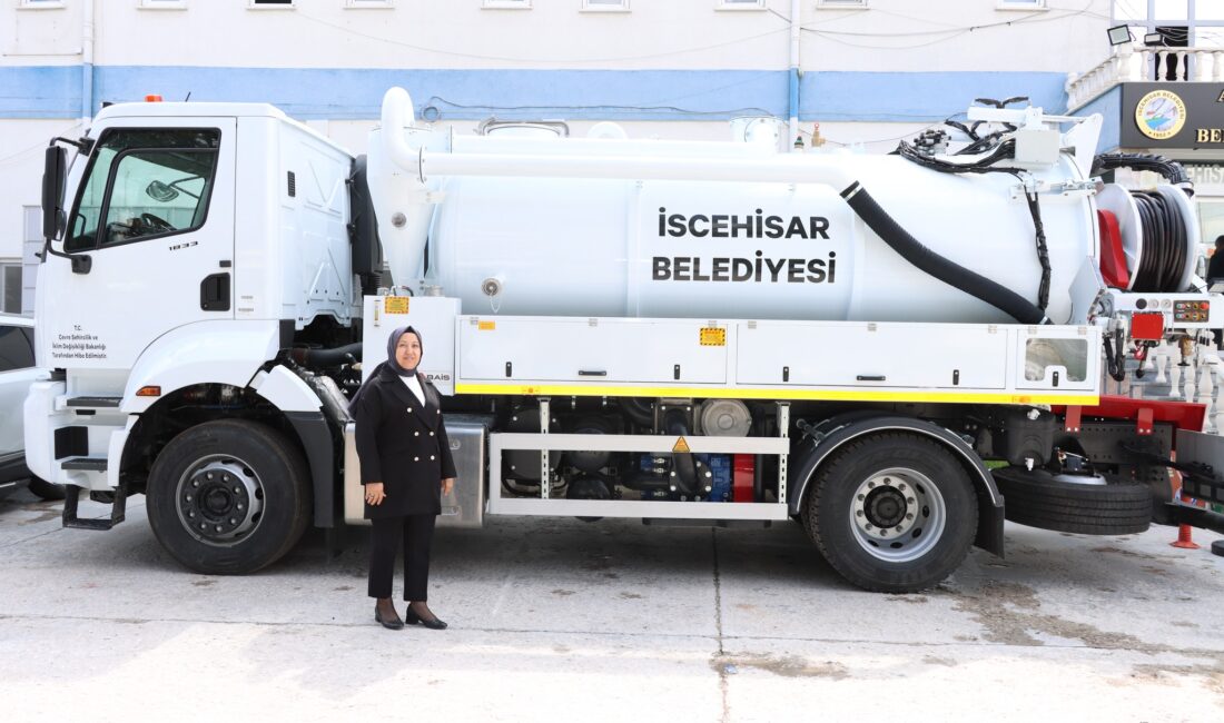 Çevre, Şehircilik ve İklim Değişikliği Bakanlığı tarafından İscehisar Belediyesine hibe