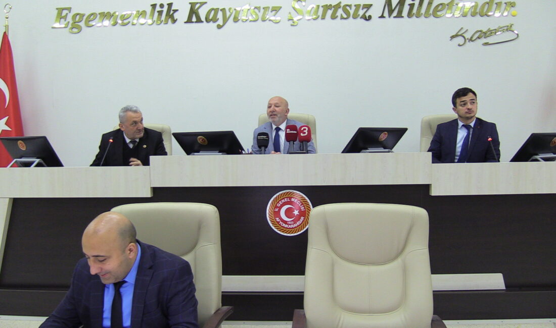 Afyonkarahisar İl Genel Meclisi Nisan Ayı toplantılarının 4. bileşimi yapıldı.