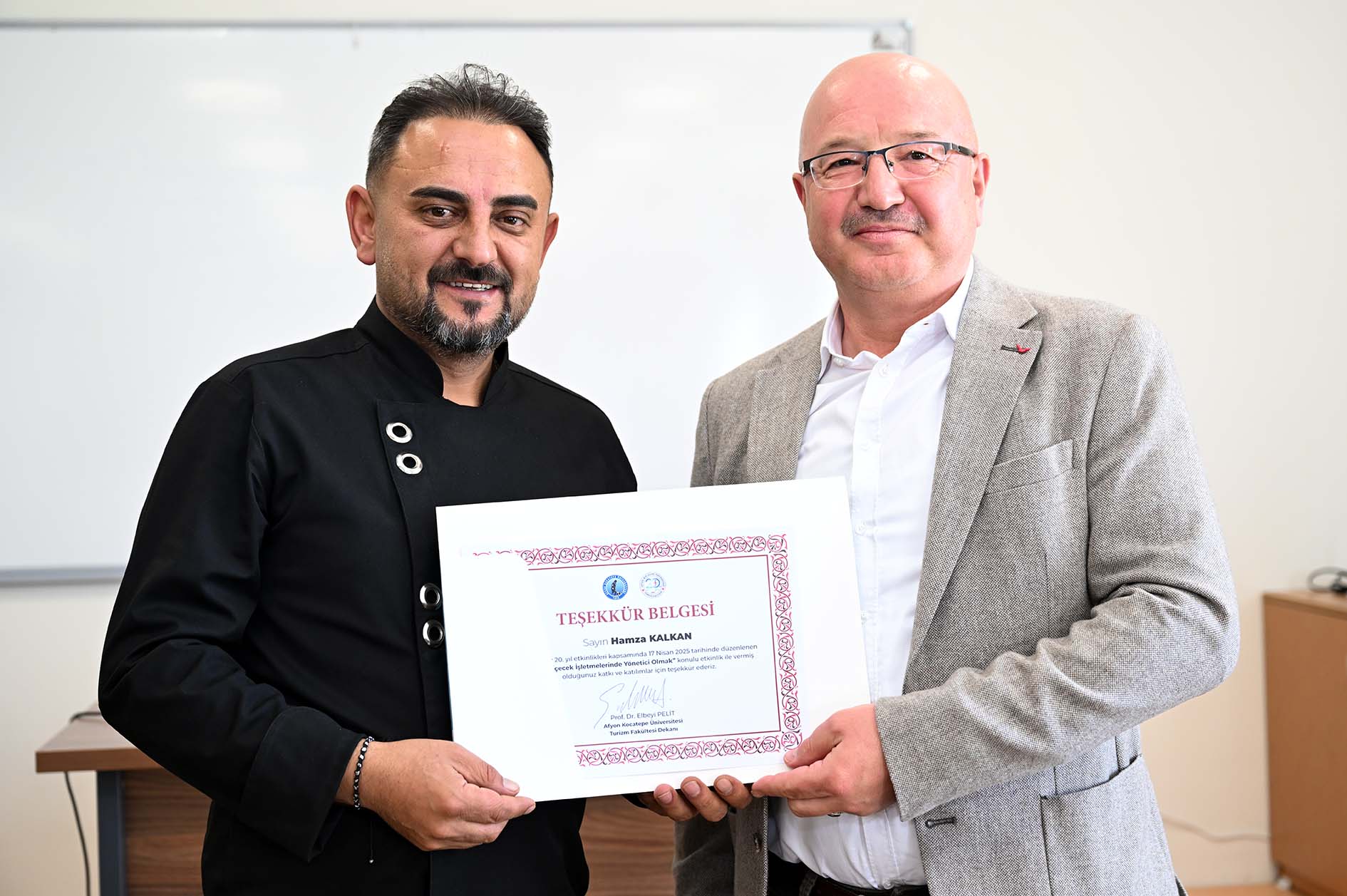 
Afyon Kocatepe Üniversitesi (AKÜ) Turizm Fakültesi 20. yıl etkinlikleri kapsamında