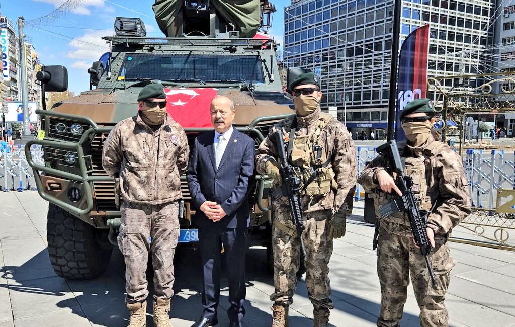Milliyetçi Hareket Partisi Afyonkarahisar Milletvekili Mehmet Taytak, Ankara’da Türk Polis