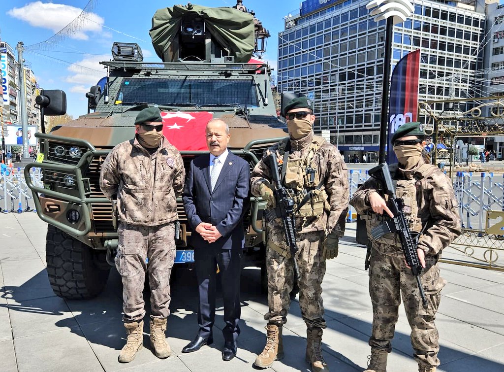 Milliyetçi Hareket Partisi Afyonkarahisar Milletvekili Mehmet Taytak, Ankara’da Türk Polis