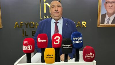 İYİ Parti Afyonkarahisar İl Başkanı Muhammet Mısırlıoğlu, “Geldiğimiz ekonomik koşullar