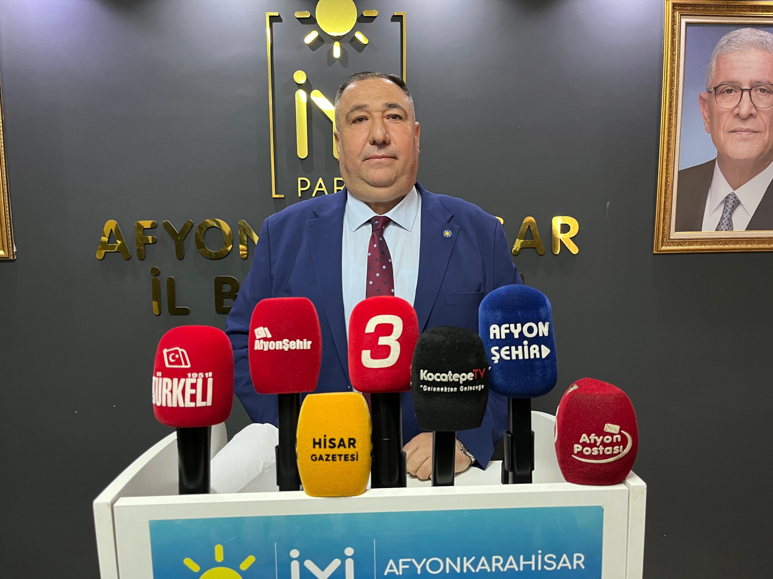 İYİ Parti Afyonkarahisar İl Başkanı Muhammet Mısırlıoğlu, “Geldiğimiz ekonomik koşullar