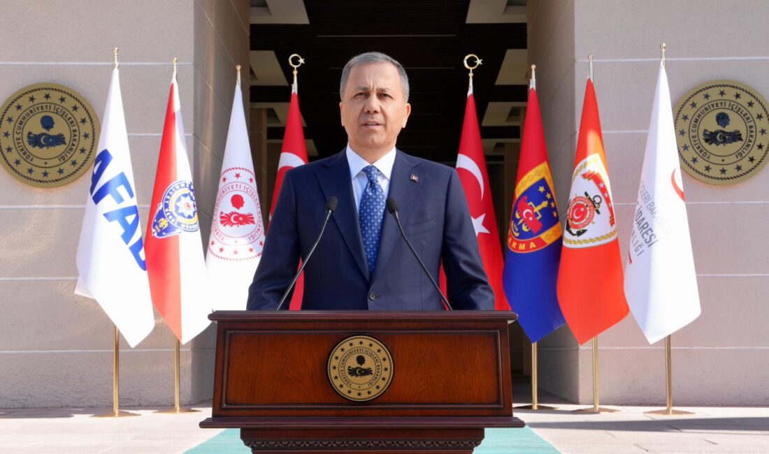 İçişleri Bakanı Ali Yerlikaya, uluslararası suç örgütlerine yönelik eş zamanlı