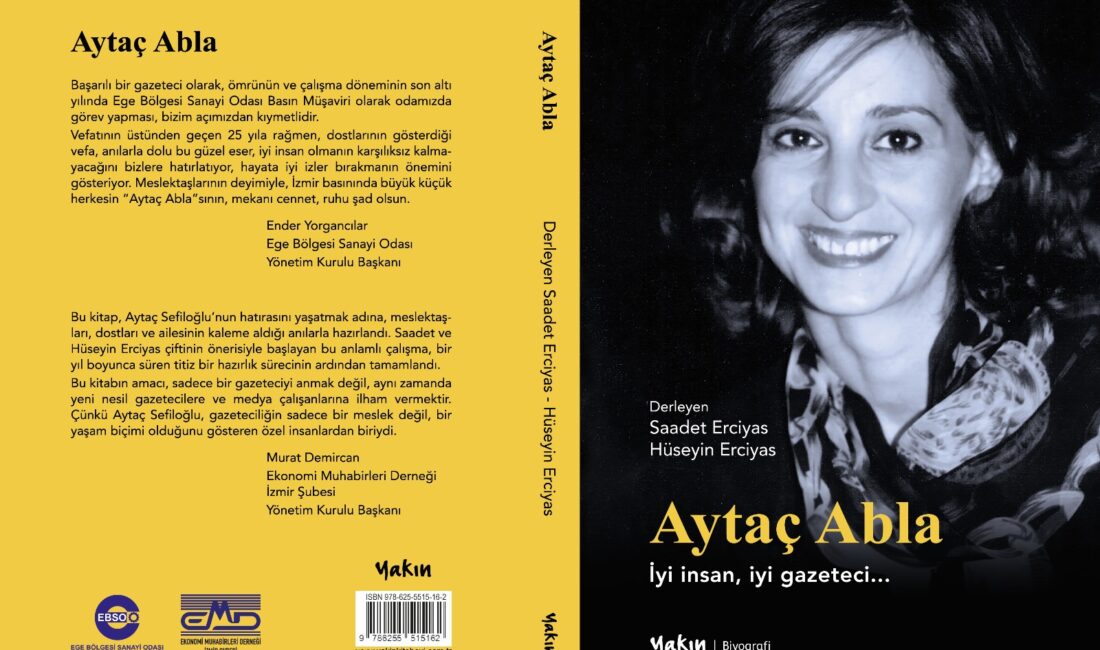 İzmir ekonomi basınının saygın ismi, genç gazetecilerin "Aytaç Abla"sı Aytaç