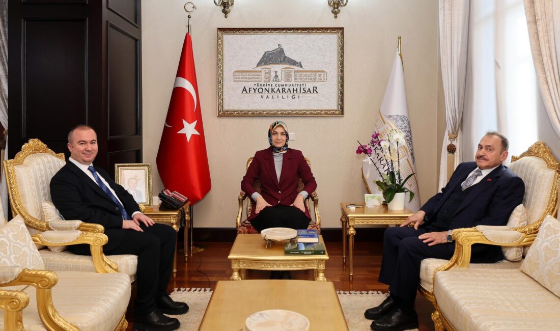 Eroğlu ve Uluçay’dan Vali Yiğitbaşı’na ziyaret Afyonkarahisar Valisi Doç. Dr.