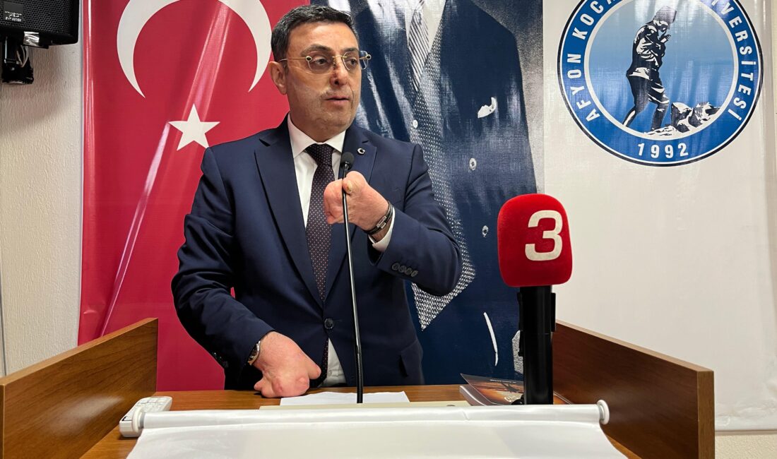 AK Parti İstanbul Milletvekili Serkan Bayram, Afyon Kocatepe Üniversitesi’nde “Yönetime