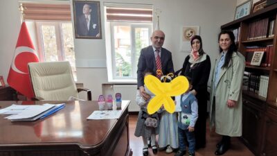 Afyonkarahisar İl Müftülüğü’ne bağlı Selçuklu Gül Çocuklar Kur’an Kursu öğrencileri,