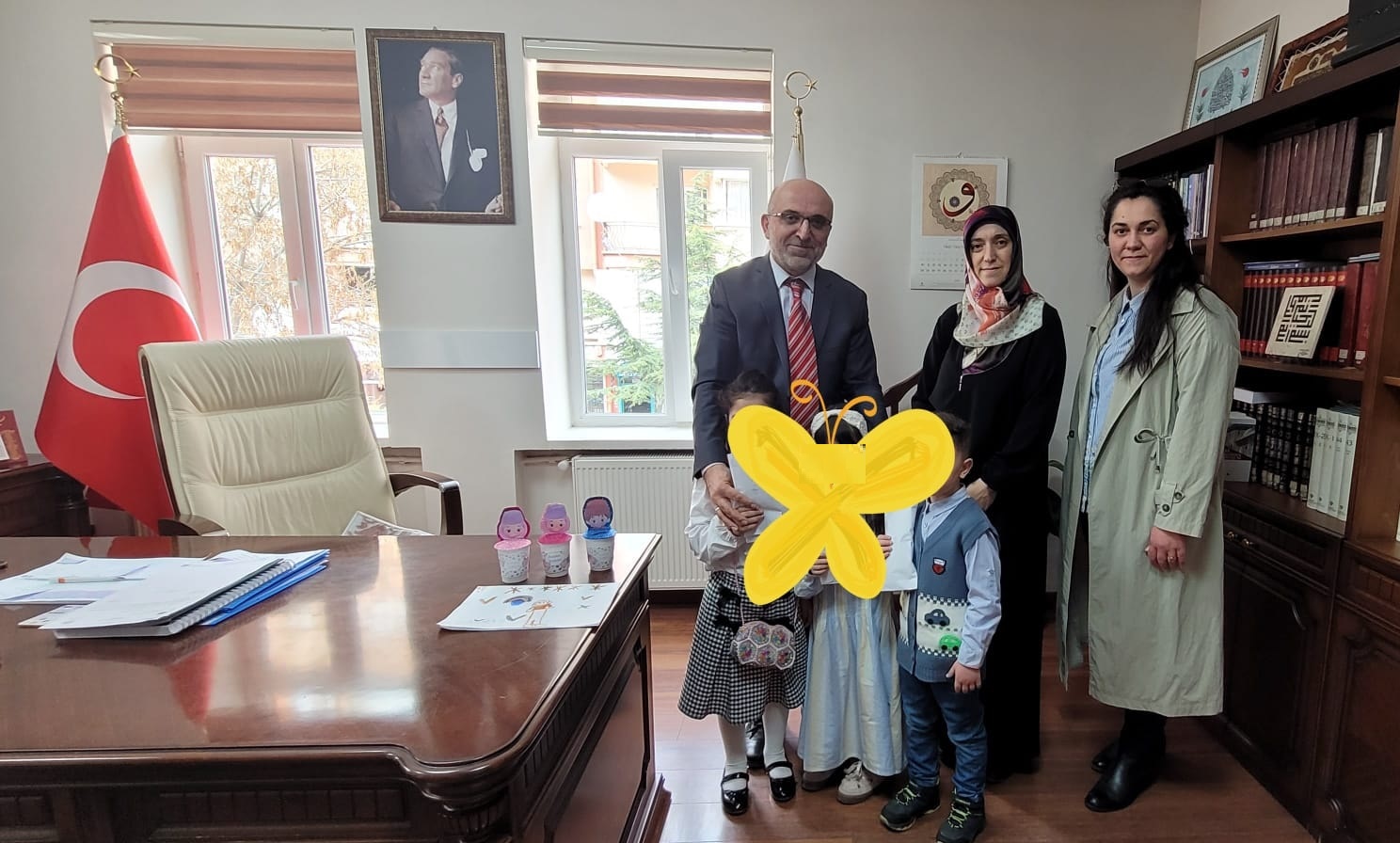 Afyonkarahisar İl Müftülüğü’ne bağlı Selçuklu Gül Çocuklar Kur’an Kursu öğrencileri,