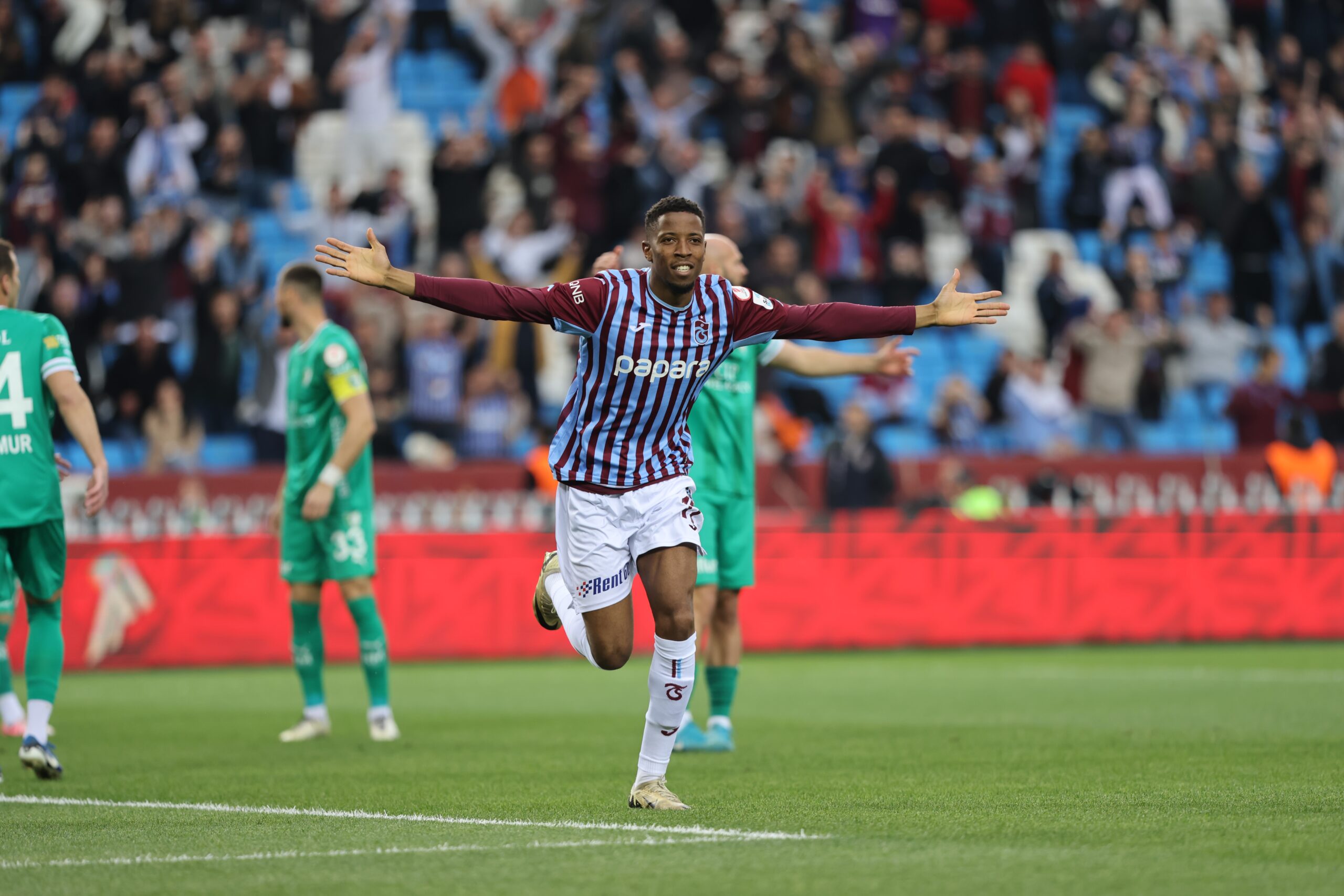 Ziraat Türkiye Kupası çeyrek final maçında Trabzonspor, normal süresi 2-2