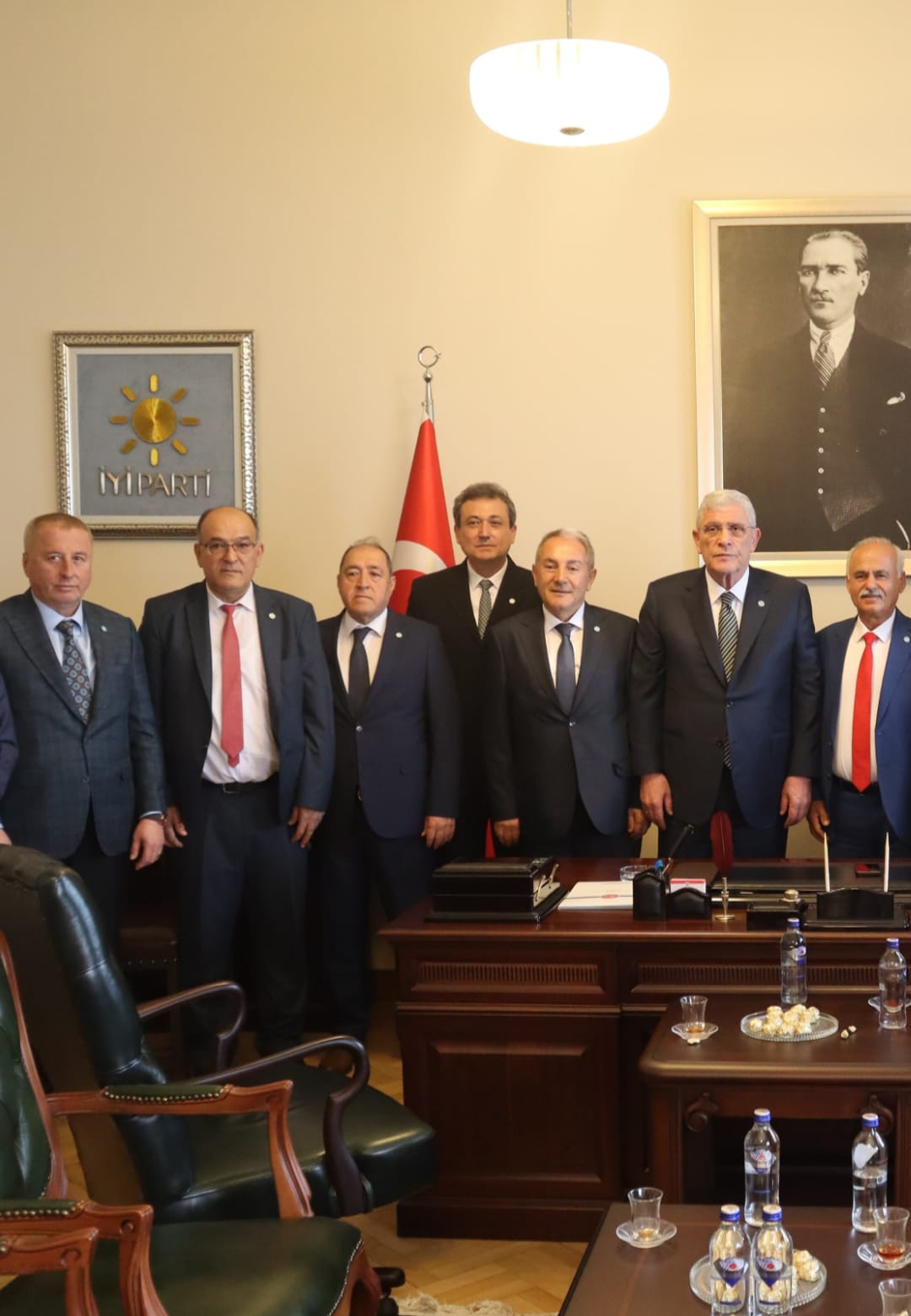 Zafer Partisi’nin 9 Kurucu İl Başkanı, İYİ Parti’nin Grup Toplantısı’nda
