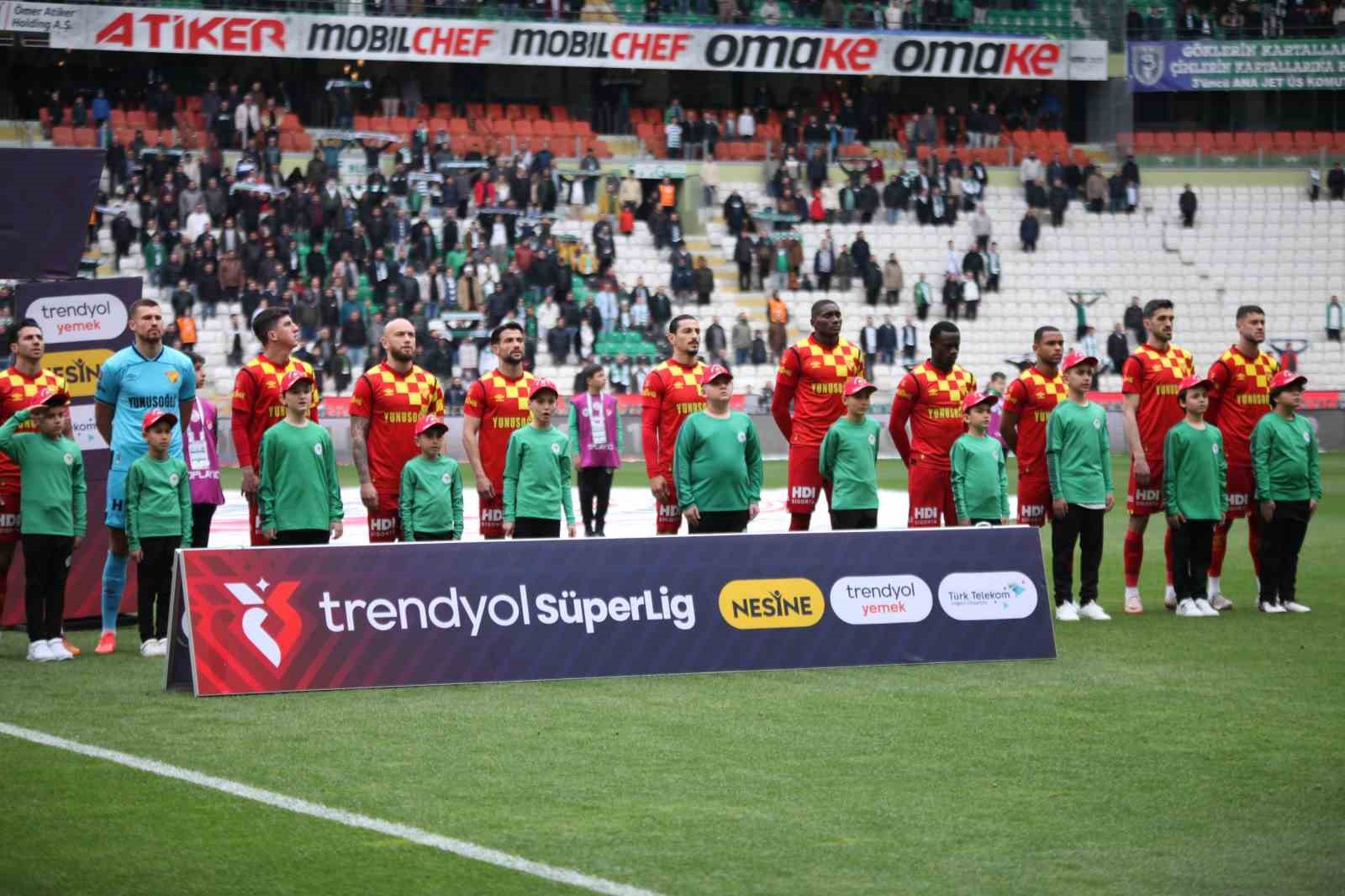 Trendyol Süper Lig’de son olarak Konyaspor’a yenilen Göztepe’nin galibiyet hasreti