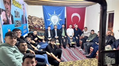 AK Parti Afyonkarahisar İl Gençlik Kolları Başkanlığı, sahadaki çalışmalarına hız