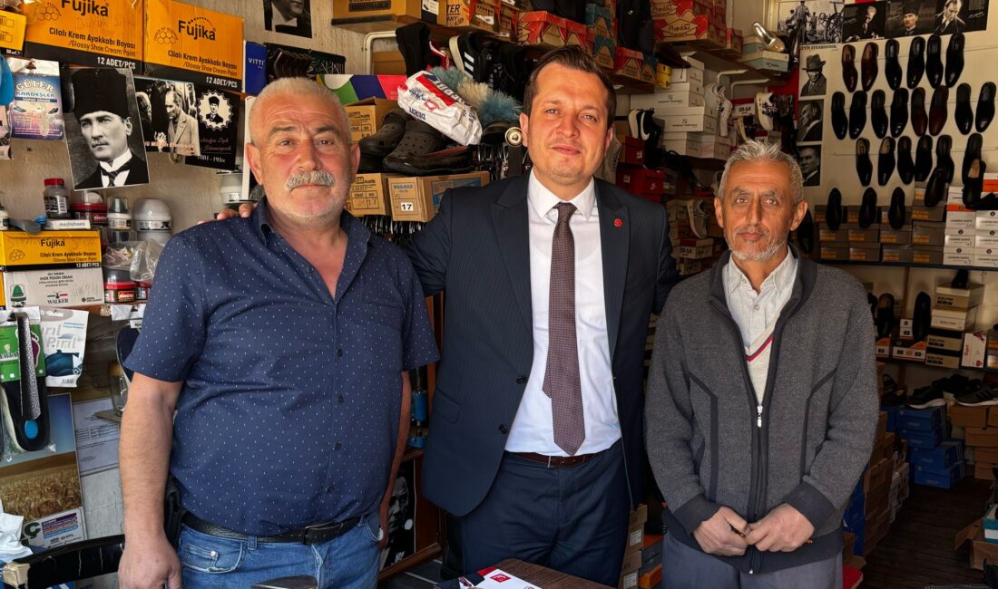 Saadet Partisi Afyonkarahisar İl Başkanı Beytullah Karataş ve İl Başkan