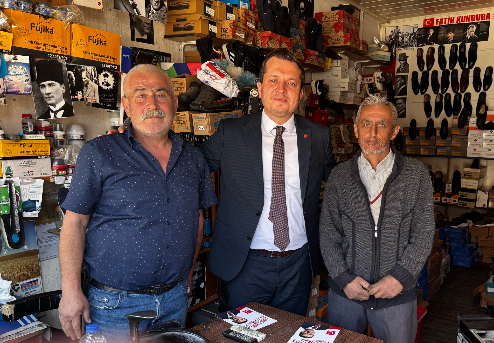 Saadet Partisi Afyonkarahisar İl Başkanı Beytullah Karataş ve İl Başkan