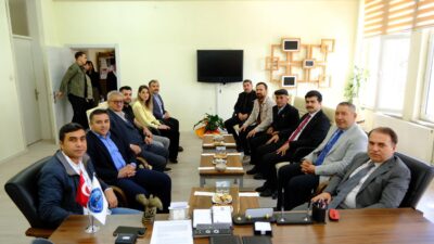 Dinar Kaymakamı Kemal Duru, Dinar Belediye Başkanı Veysel Topçu ve