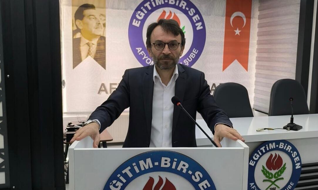 Eğitim Bir-Sen Afyon1 Nolu Başkanı Mustafa Arslan, Proje Okulları’nda bazı