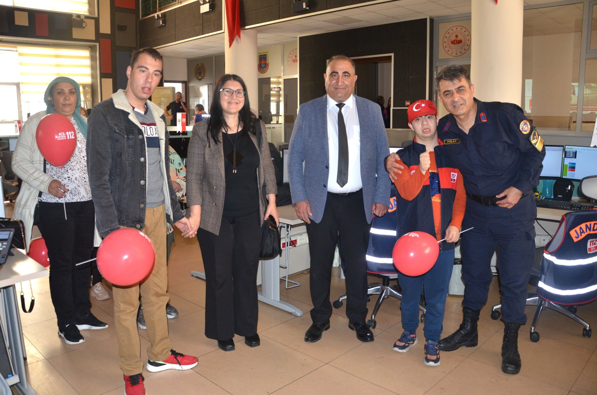 Özel bireyler ve ailelerine yönelik “Tek Numara 112” farkındalık eğitimi,