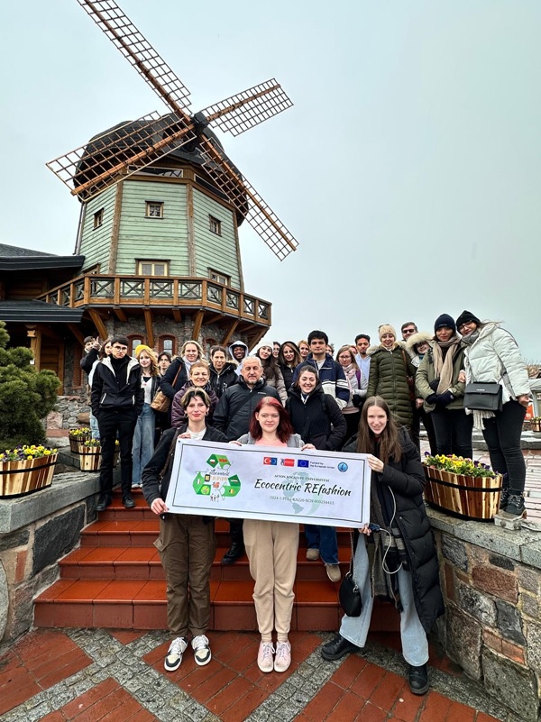 Afyon Kocatepe Üniversitesi (AKÜ) Erasmus+ programı kapsamında yürütülen “Ecocentric ReFashion”