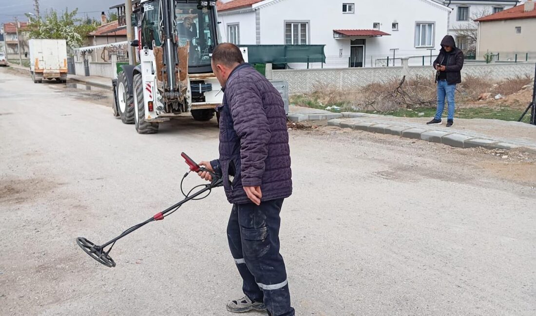Bolvadin Belediyesi Su ve Kanalizasyon İşleri Müdürlüğü tarafından Müslümana Mahallesi’nde