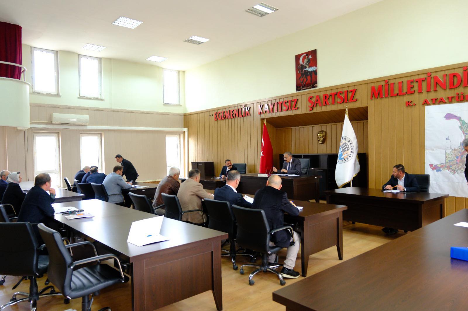 Dinar Belediyesi Nisan Ayı Meclis Toplantısı, Belediye Başkan Vekili Ali