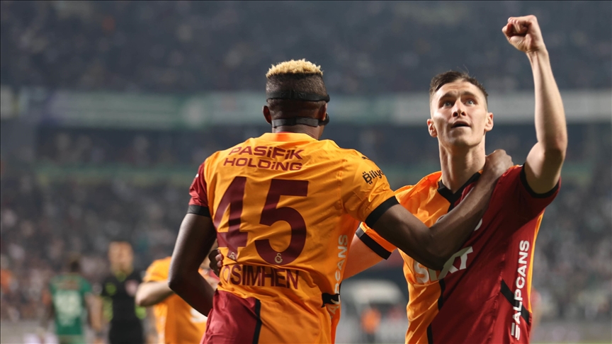 Ziraat Türkiye Kupası yarı finalinde Galatasaray, deplasmanda TÜMOSAN Konyaspor'u 5-1