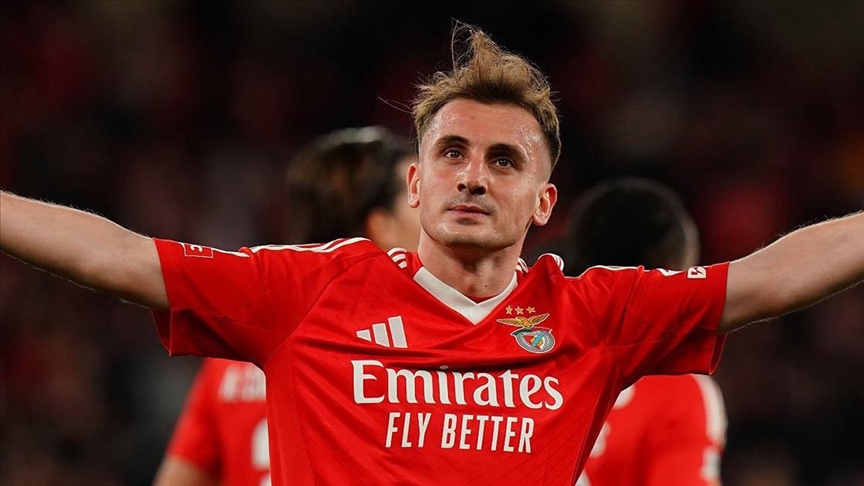 Portekiz 1. Futbol Ligi'nde Benfica, milli futbolcu Kerem Aktürkoğlu'nun 2