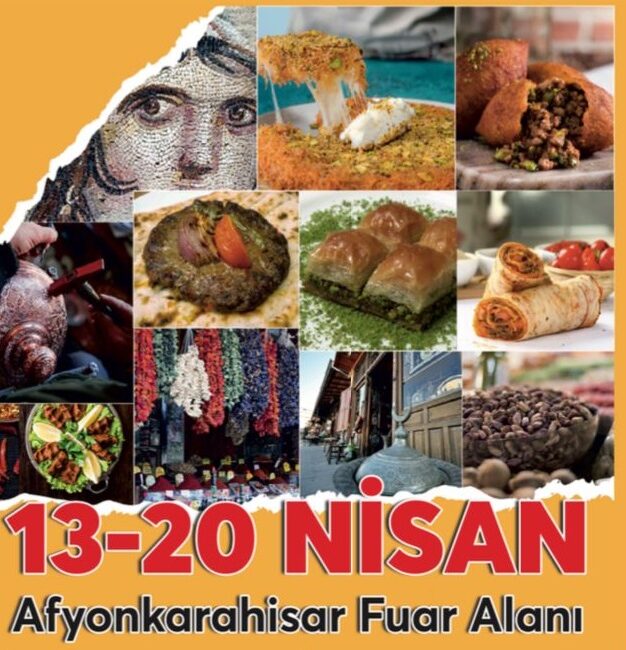 Hatay lezzetleri Afyon’da sahne alıyor 
Hatay’ın eşsiz mutfağı, 13-20 Nisan tarihleri arasında düzenlenecek “Hatay Yemek