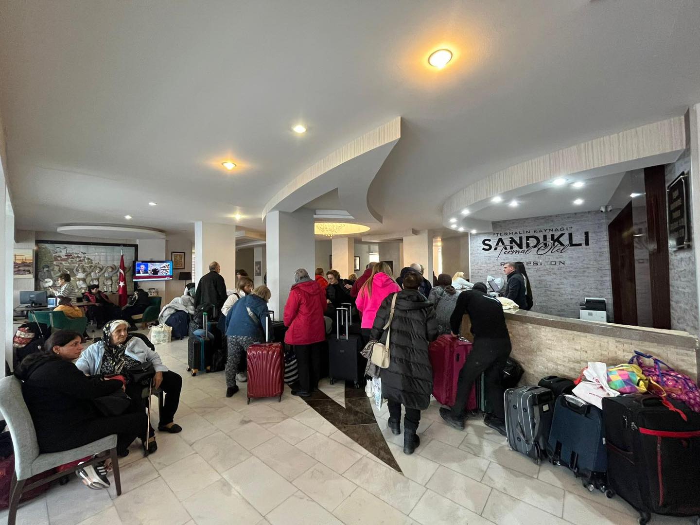 Sandıklı Belediyesi termal otelde Ramazan Bayramı tatilinin ardından da hareketlilik